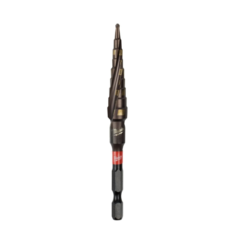 268596-0045242505166-BROCA-ESCALONADA-4-12-1-4-REF-48899261-MILWAUKEE STEP DRILL BIT 4-12 (1/4") REF,48899261 MILWAUKEE - Imagen 1